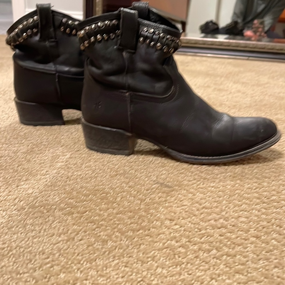 Frye Diana Studded Booties
